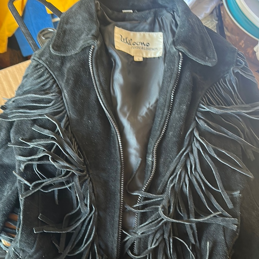 Wilson Women's Black Fringe Jacket